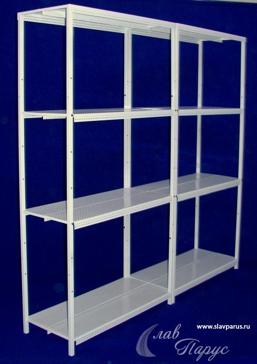 стеллаж металлический ПР - 200-43-4П стеллаж металлический ПР - 200-43-4П